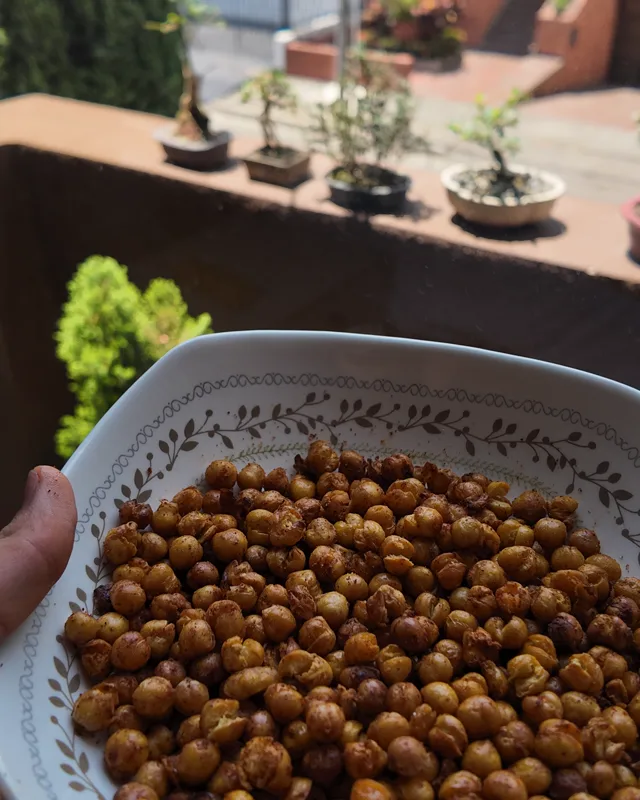 garbanzos crocantes